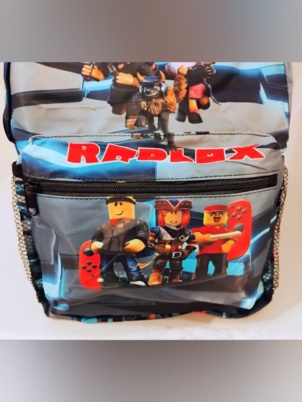 NEW 3FER Roblox Backpack Set w/Pencil Case, Luggage Tag & BONUS - Picture 7 of 16